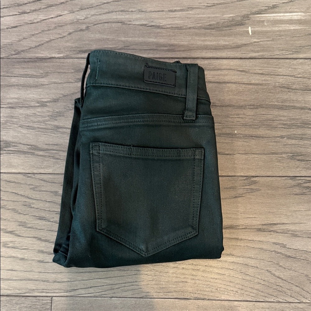 PAIGE Black Ankle & Cropped Jeans